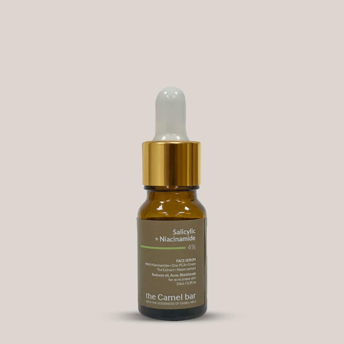 Camel Milk Anti-Acne Serum with  Salicylic Acid + Niacinamide  4%- Face Serum