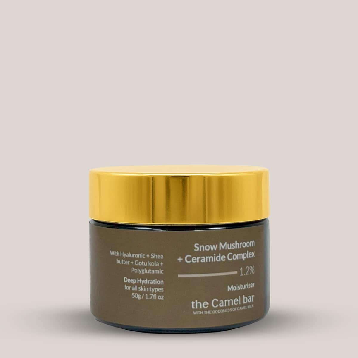 🎁 Camel Milk Daily Moisturizer with Snow Mushroom + Ceramide Complex-1.2% - 50G