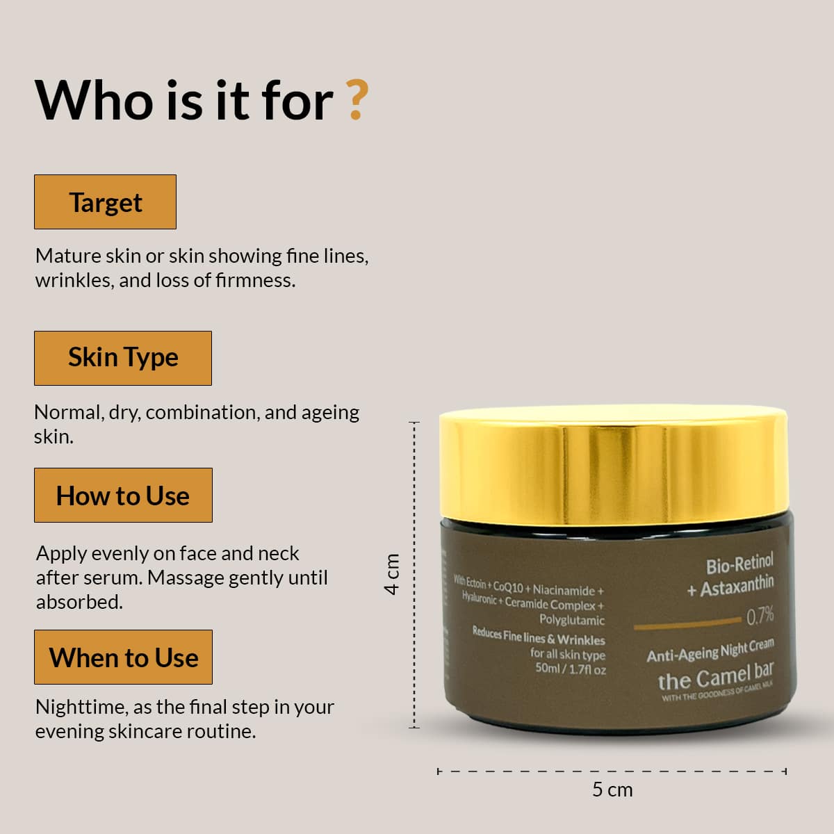 Camel Milk Anti Ageing Glow Kit ( Serum + Night Cream)