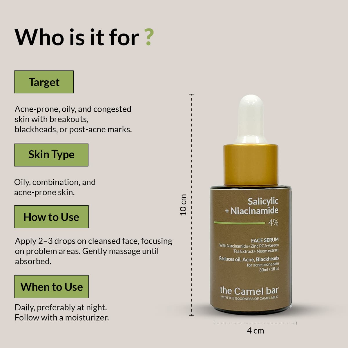 Camel Milk  Anti Acne Kit (Serum + Night Cream )