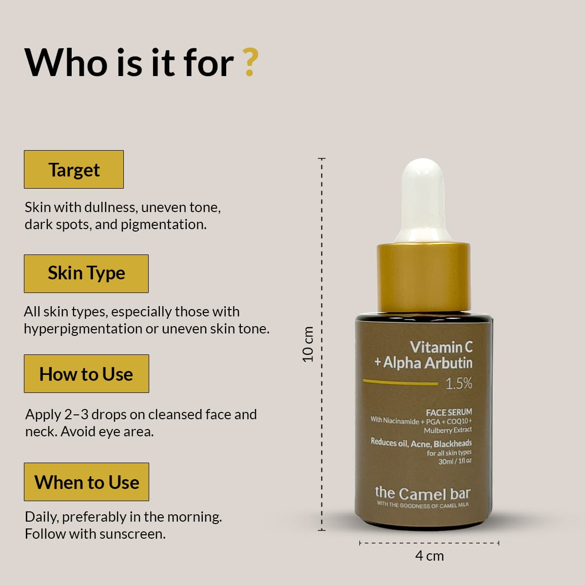 Camel Milk Brightening Kit (Serum + Night Cream)