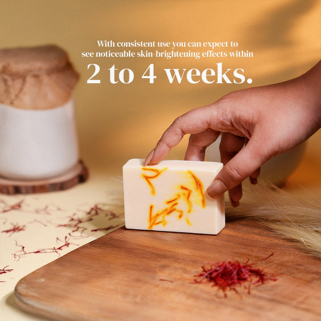 Skin Brightening Soap - Kumkumathi, Licorice & Camel Milk