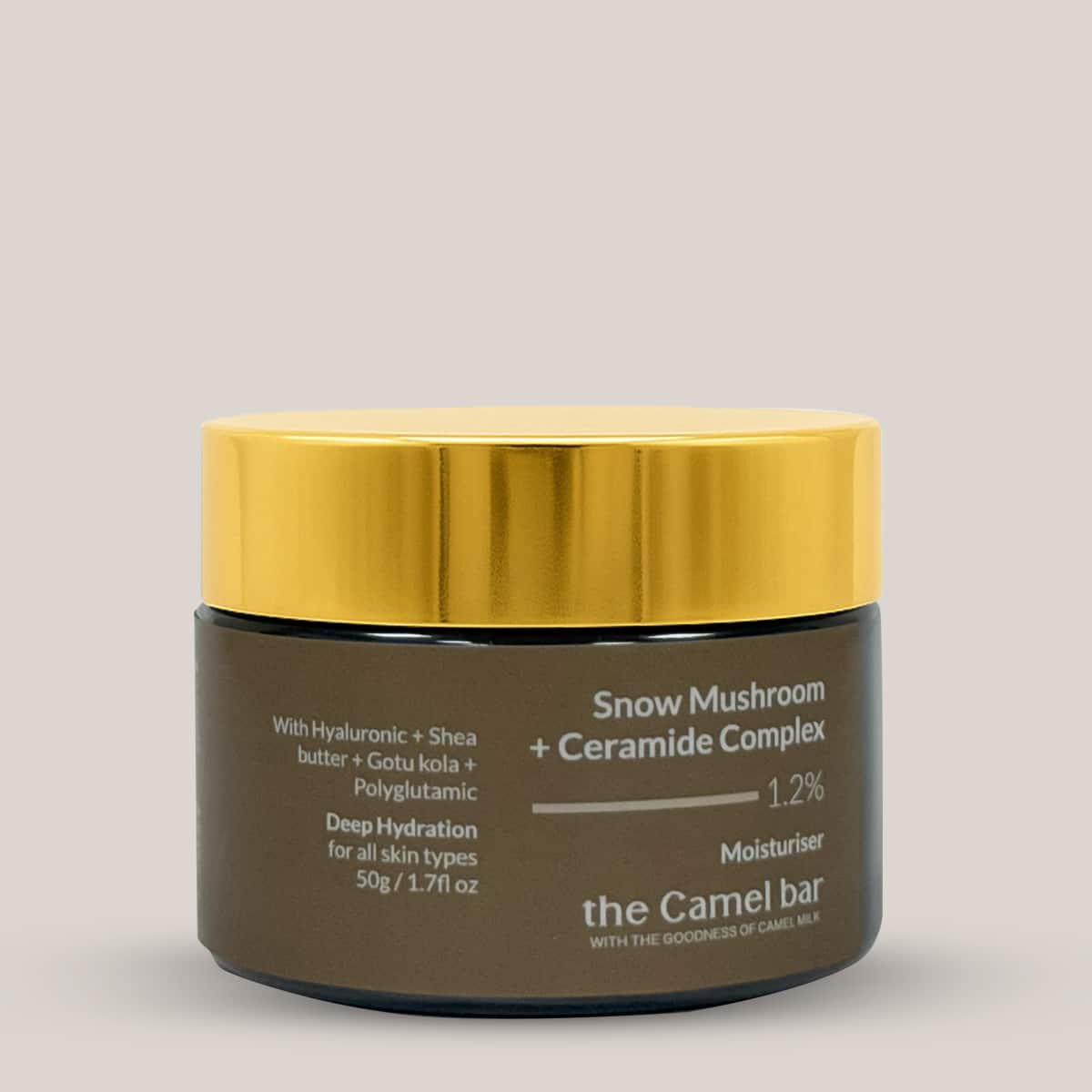 Camel Milk Daily Moisturizer with Snow Mushroom + Ceramide Complex-1.2%