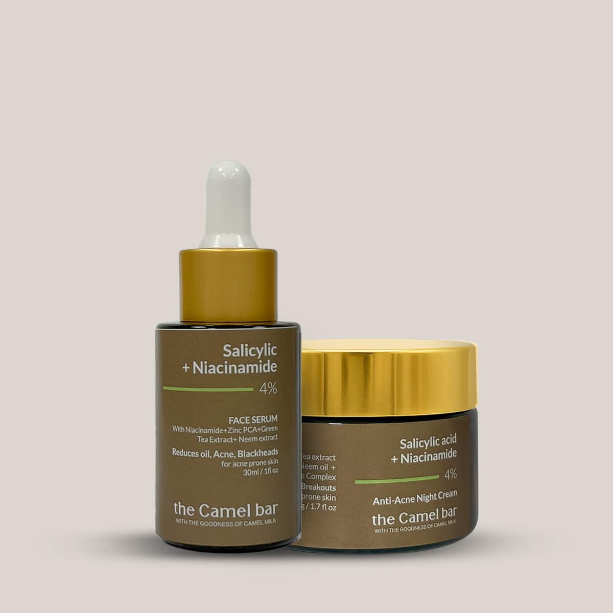 Camel Milk  Anti Acne Kit (Serum + Night Cream )