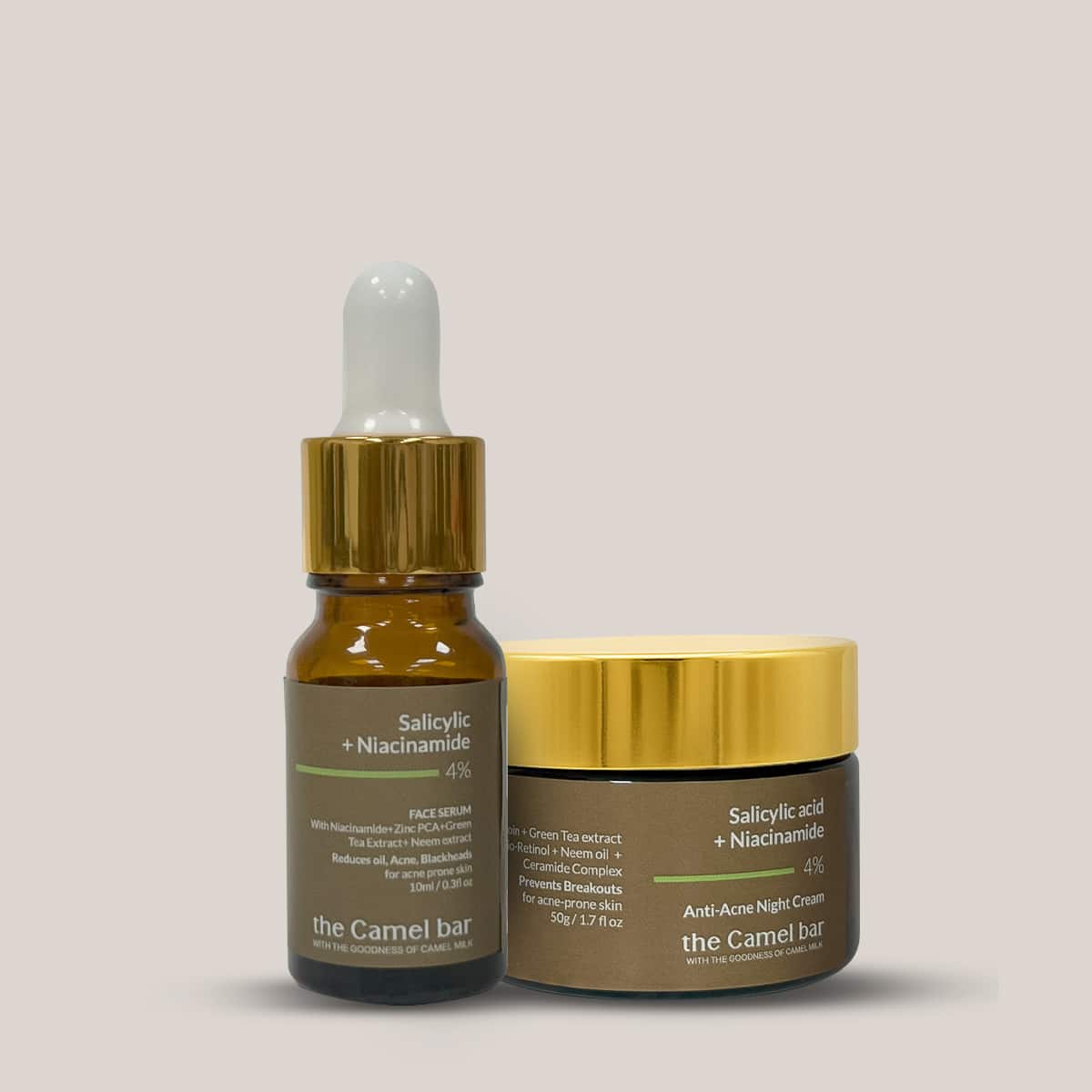 Camel Milk  Anti Acne Kit (Serum + Night Cream )