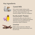 Skin Brightening Soap - Kumkumathi, Licorice & Camel Milk