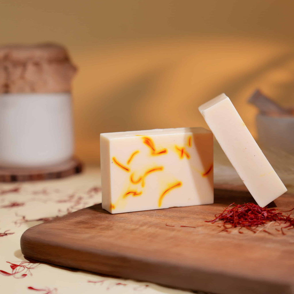 Skin Brightening Soap - Kumkumathi, Licorice & Camel Milk