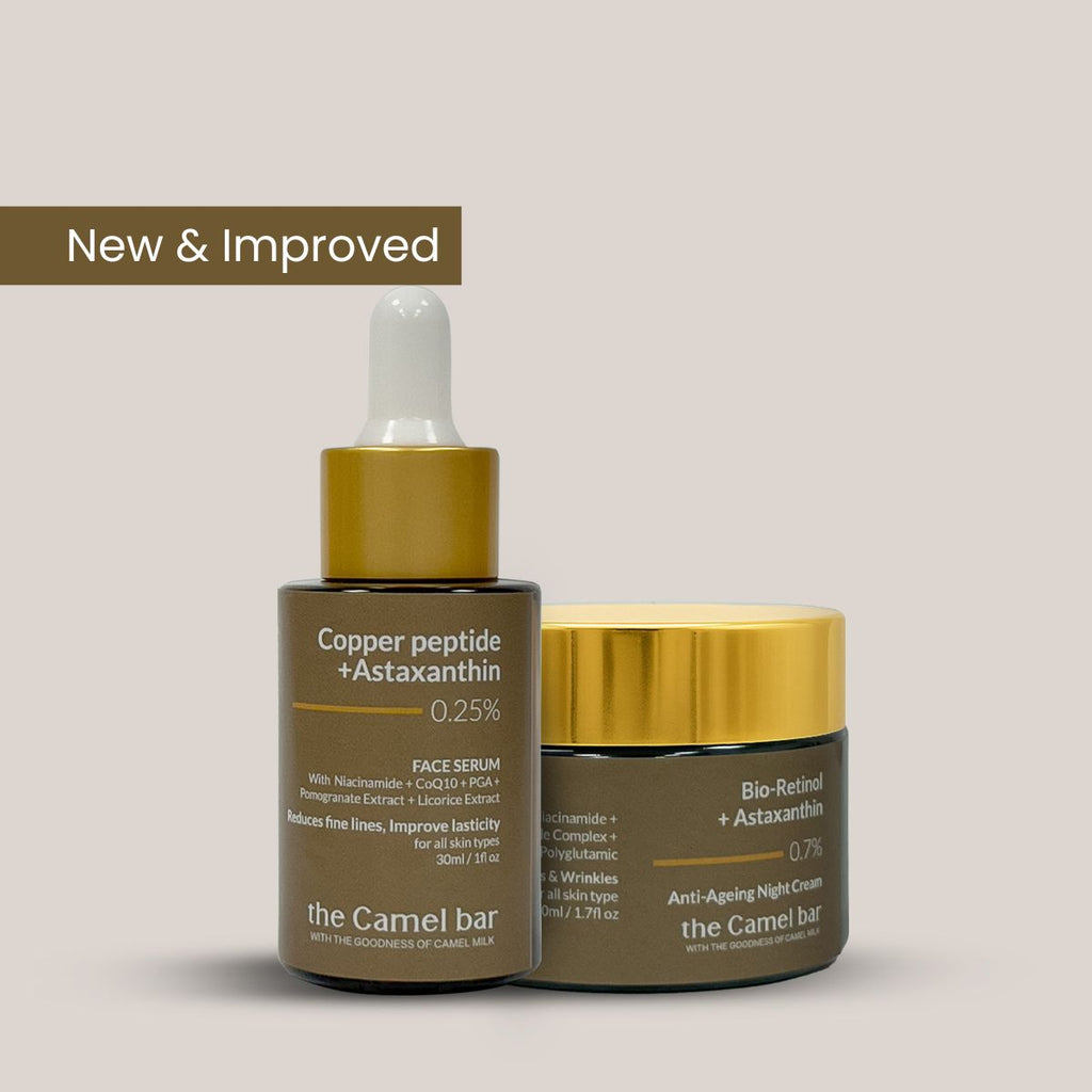 Camel Milk Anti Ageing Glow Kit ( Serum 30ML + Night Cream 50G)